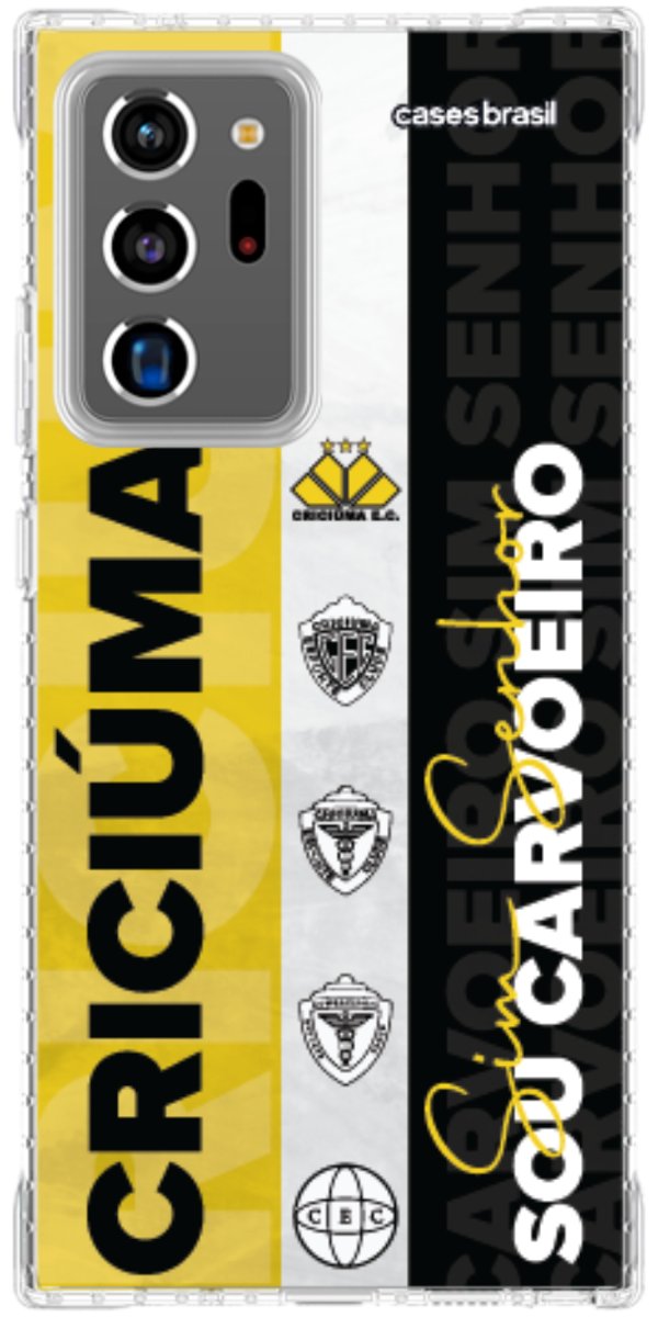 Capinha para Celular Crciúma Estampa Oficial 08