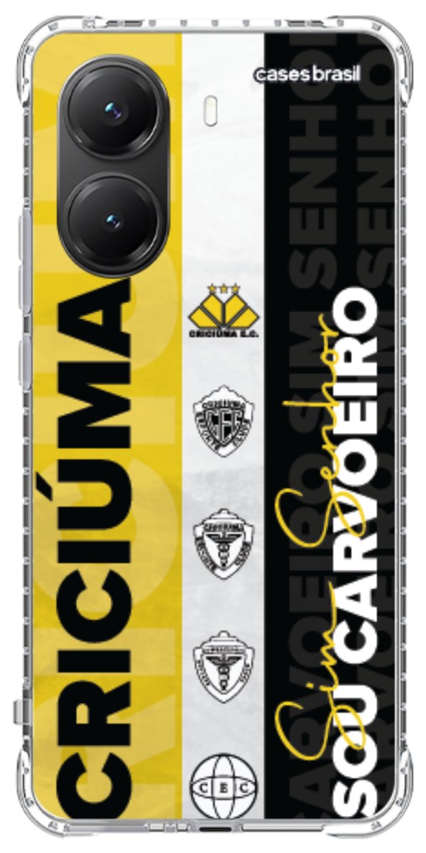 Capinha para Celular Crciúma Estampa Oficial 08