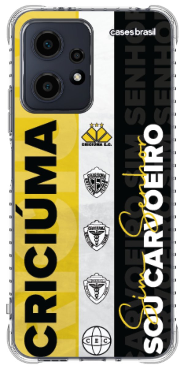 Capinha para Celular Crciúma Estampa Oficial 08