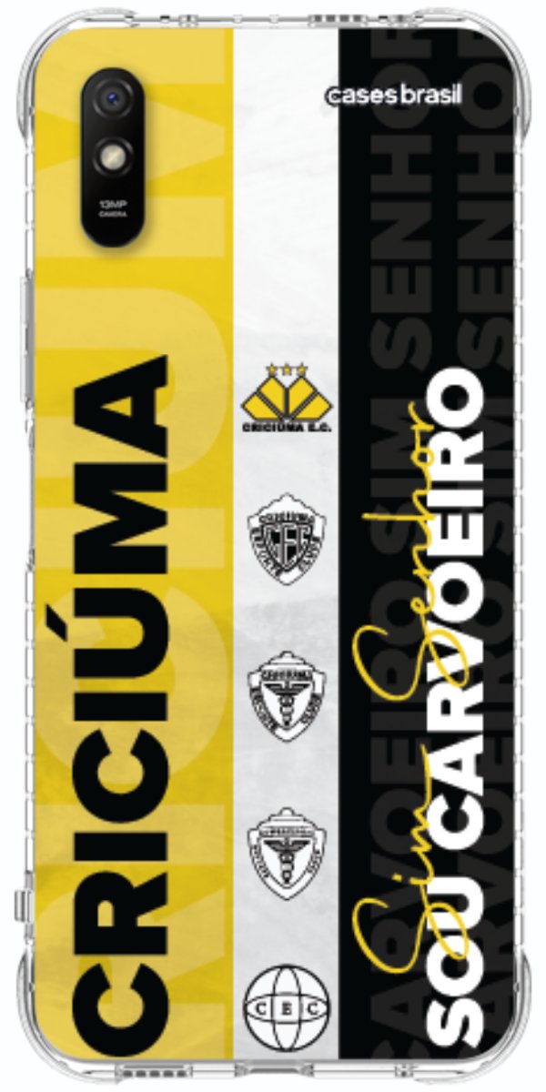 Capinha para Celular Crciúma Estampa Oficial 08