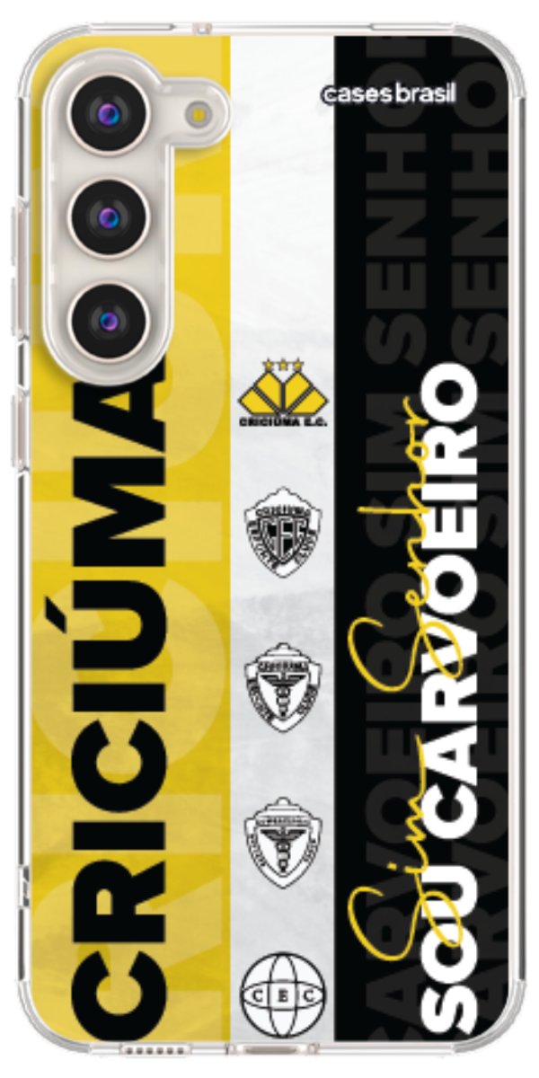 Capinha para Celular Crciúma Estampa Oficial 08