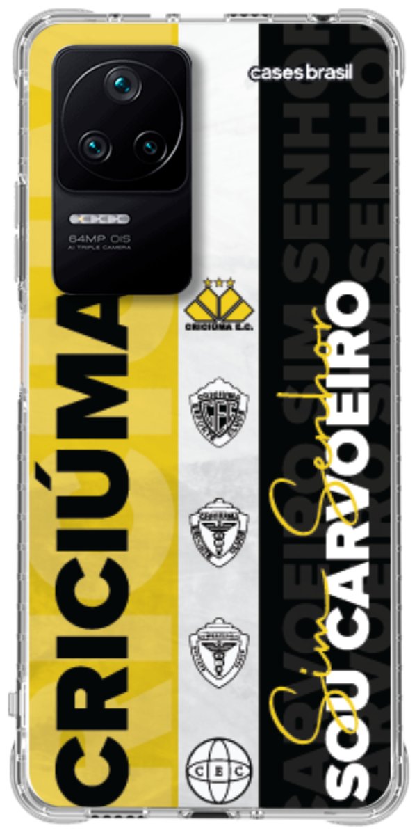 Capinha para Celular Crciúma Estampa Oficial 08