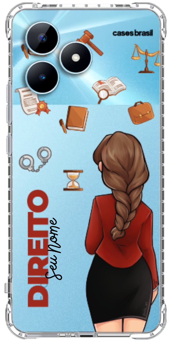 Capinha para Celular Direito - Boneca Profissão