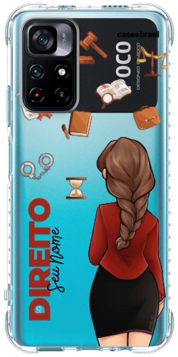 Capinha para Celular Direito - Boneca Profissão