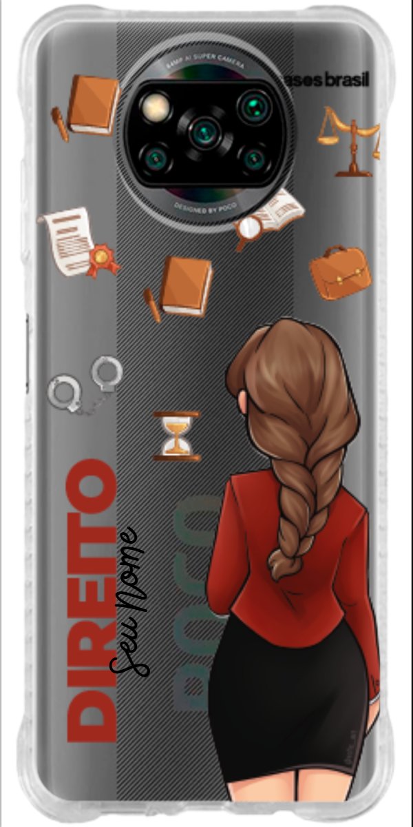 Capinha para Celular Direito - Boneca Profissão