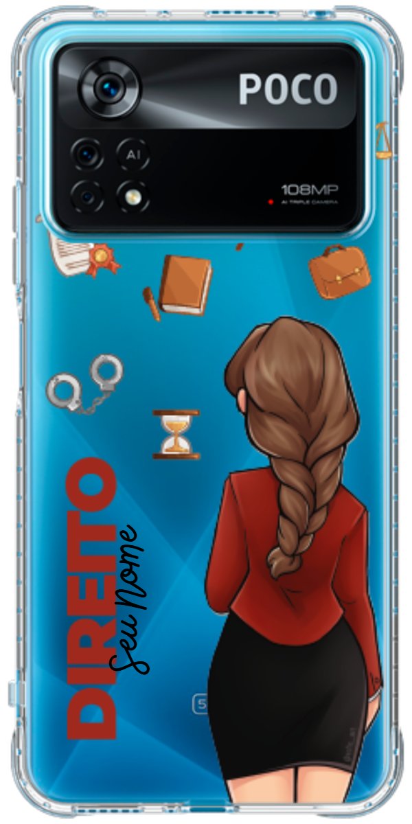 Capinha para Celular Direito - Boneca Profissão