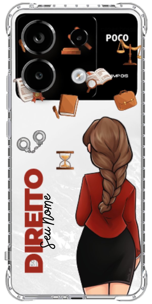 Capinha para Celular Direito - Boneca Profissão