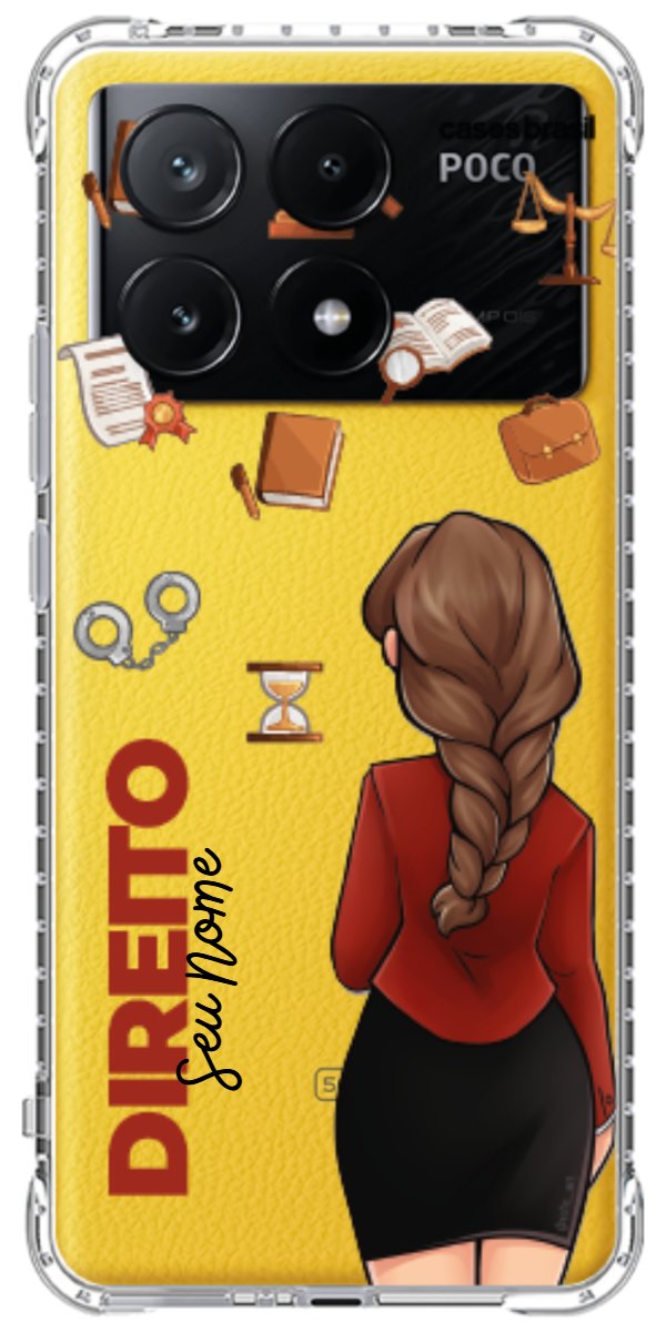 Capinha para Celular Direito - Boneca Profissão