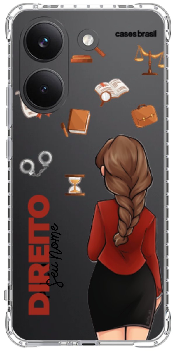 Capinha para Celular Direito - Boneca Profissão