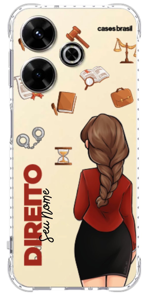 Capinha para Celular Direito - Boneca Profissão
