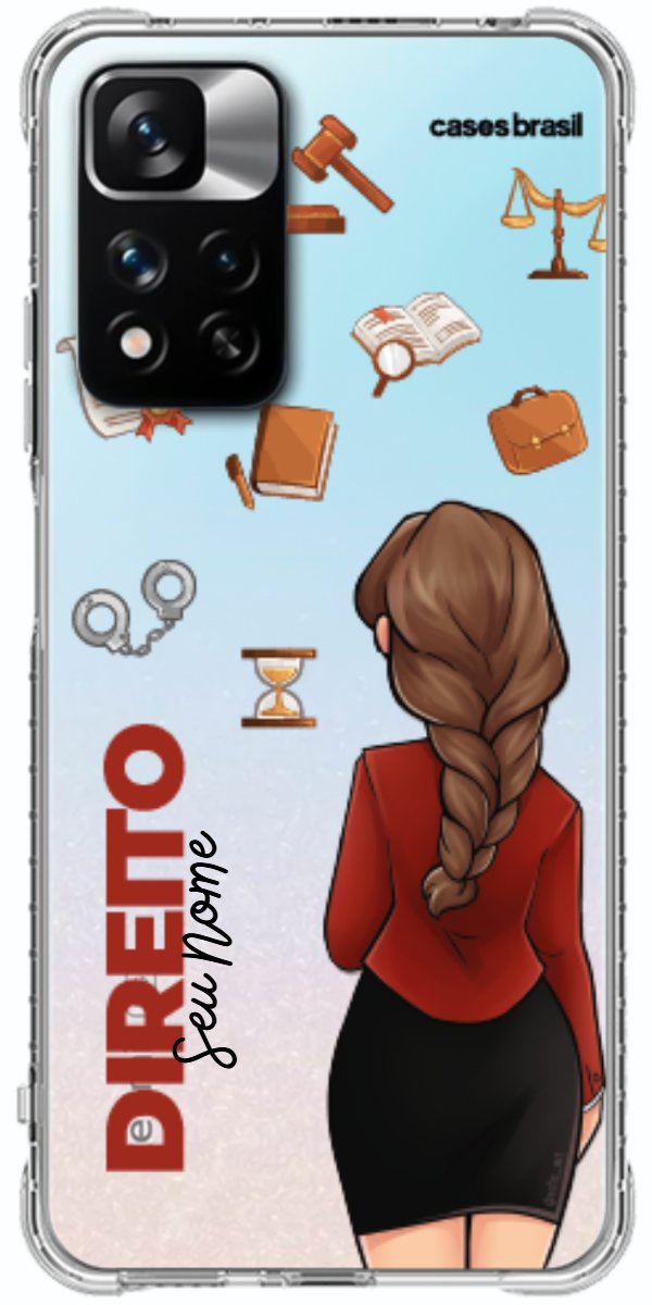 Capinha para Celular Direito - Boneca Profissão