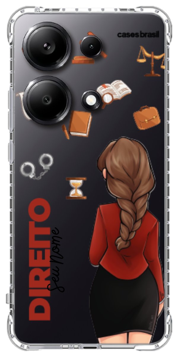 Capinha para Celular Direito - Boneca Profissão