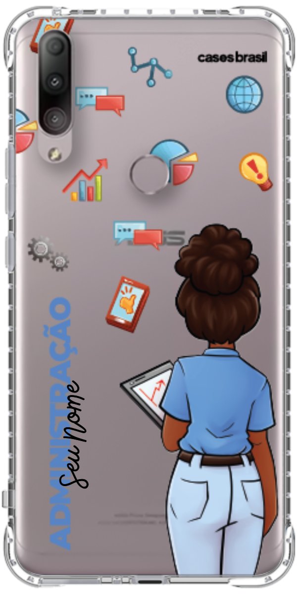 Capinha para Celular Administração - Boneca Profissão