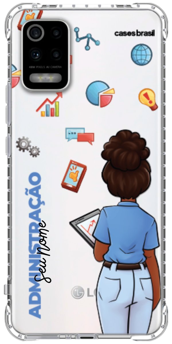 Capinha para Celular Administração - Boneca Profissão