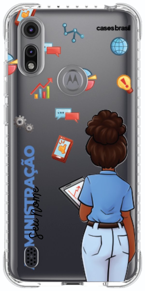 Capinha para Celular Administração - Boneca Profissão
