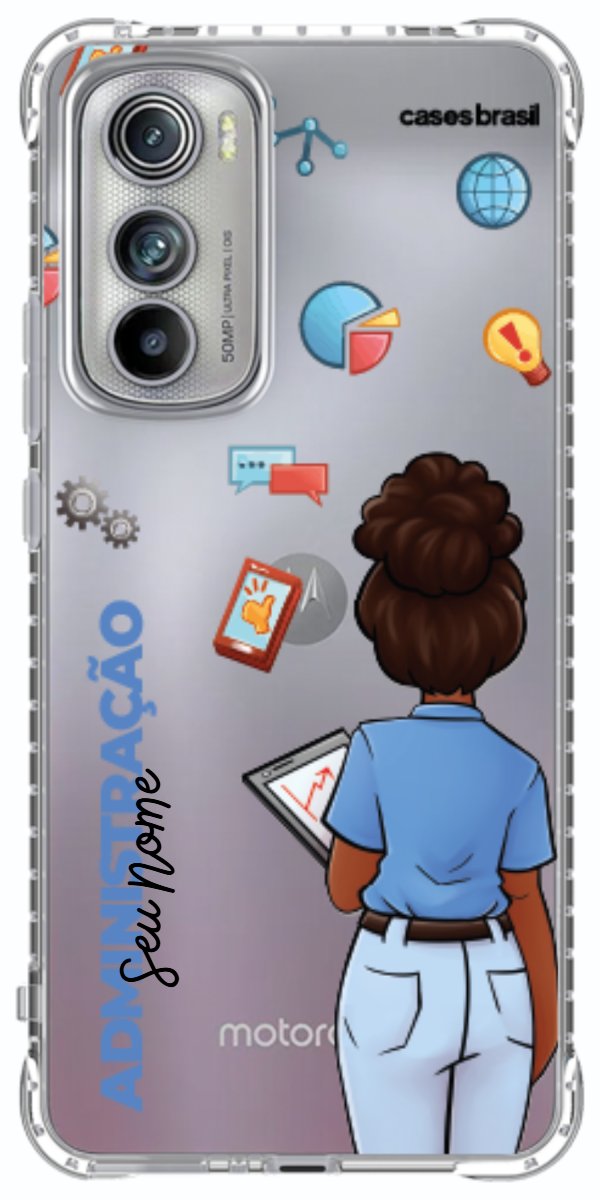 Capinha para Celular Administração - Boneca Profissão