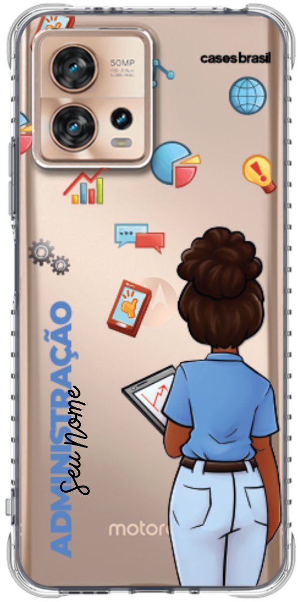 Capinha para Celular Administração - Boneca Profissão