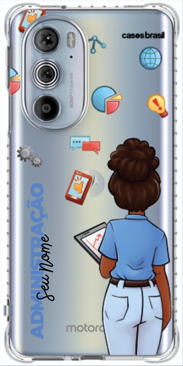 Capinha para Celular Administração - Boneca Profissão