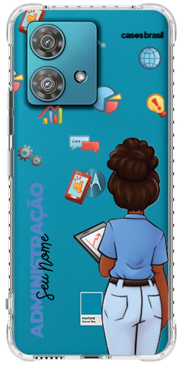 Capinha para Celular Administração - Boneca Profissão