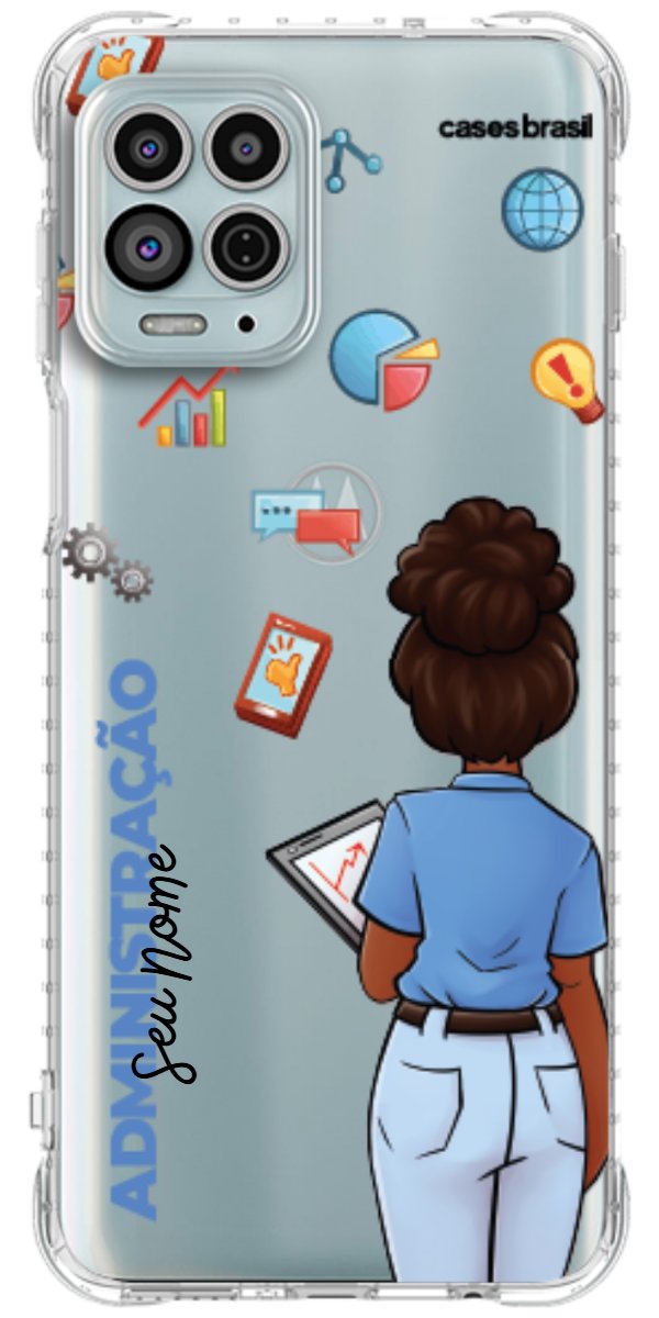 Capinha para Celular Administração - Boneca Profissão