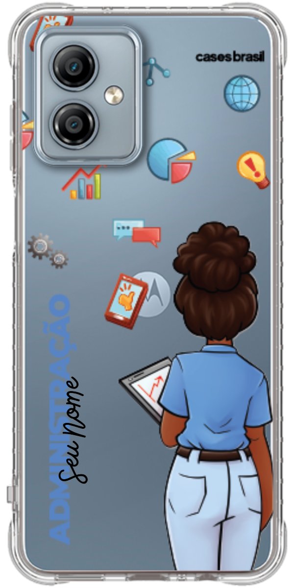 Capinha para Celular Administração - Boneca Profissão