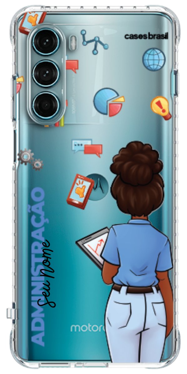 Capinha para Celular Administração - Boneca Profissão