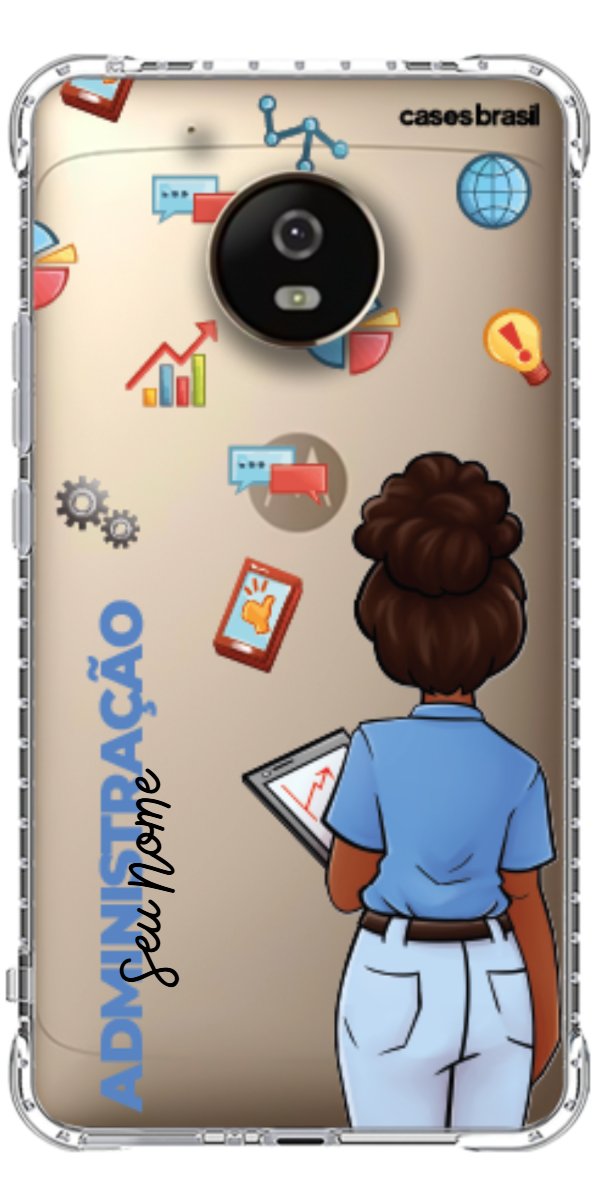 Capinha para Celular Administração - Boneca Profissão
