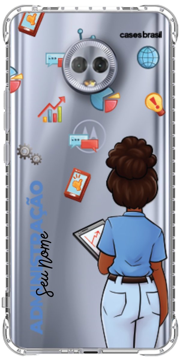 Capinha para Celular Administração - Boneca Profissão