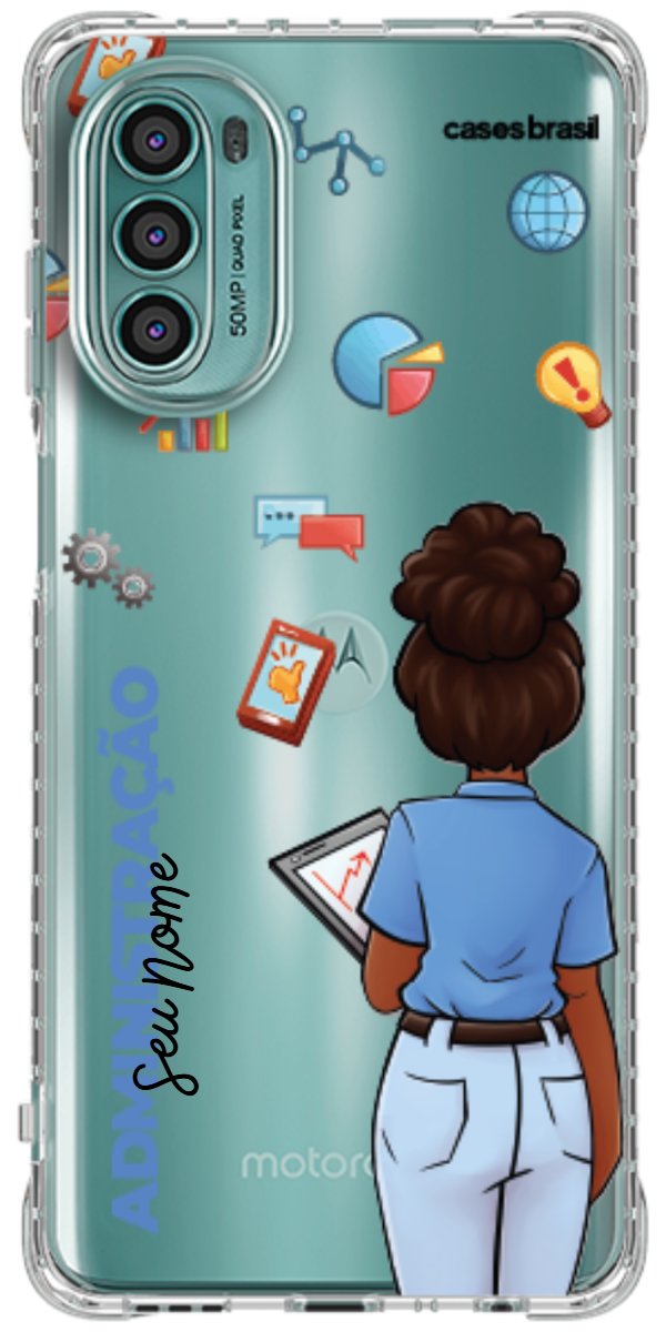 Capinha para Celular Administração - Boneca Profissão