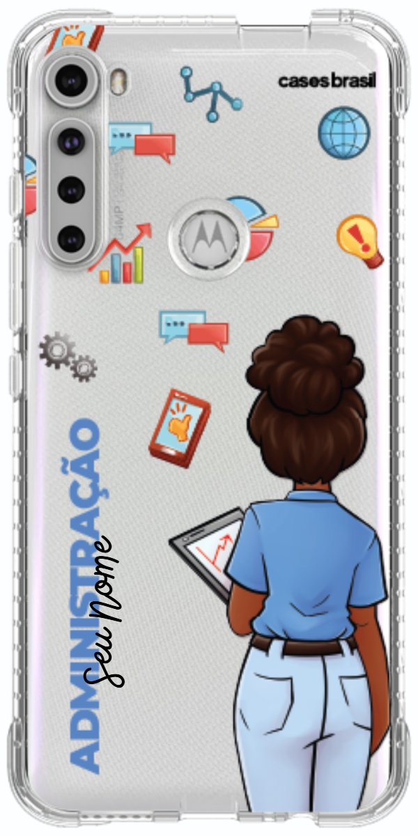 Capinha para Celular Administração - Boneca Profissão