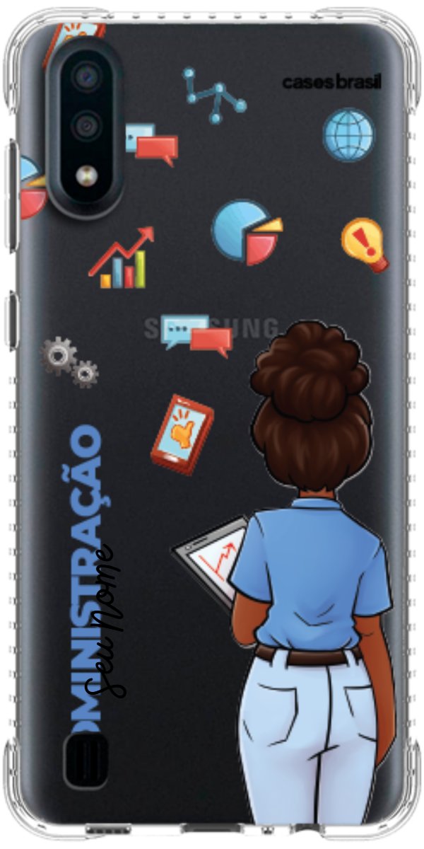 Capinha para Celular Administração - Boneca Profissão