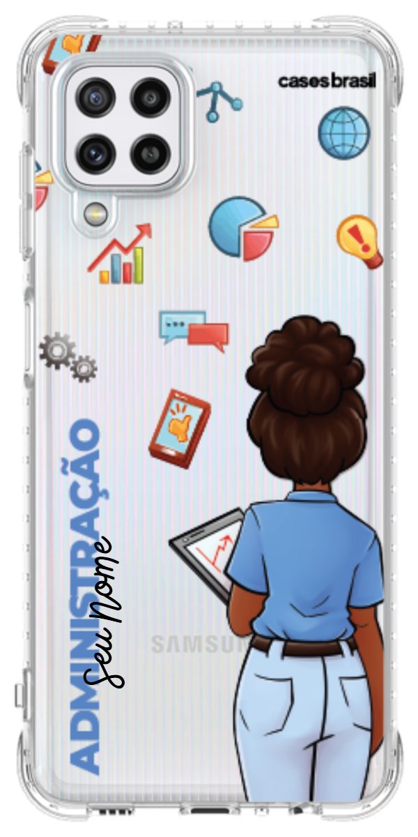 Capinha para Celular Administração - Boneca Profissão