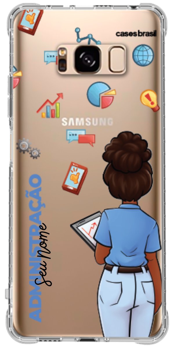 Capinha para Celular Administração - Boneca Profissão