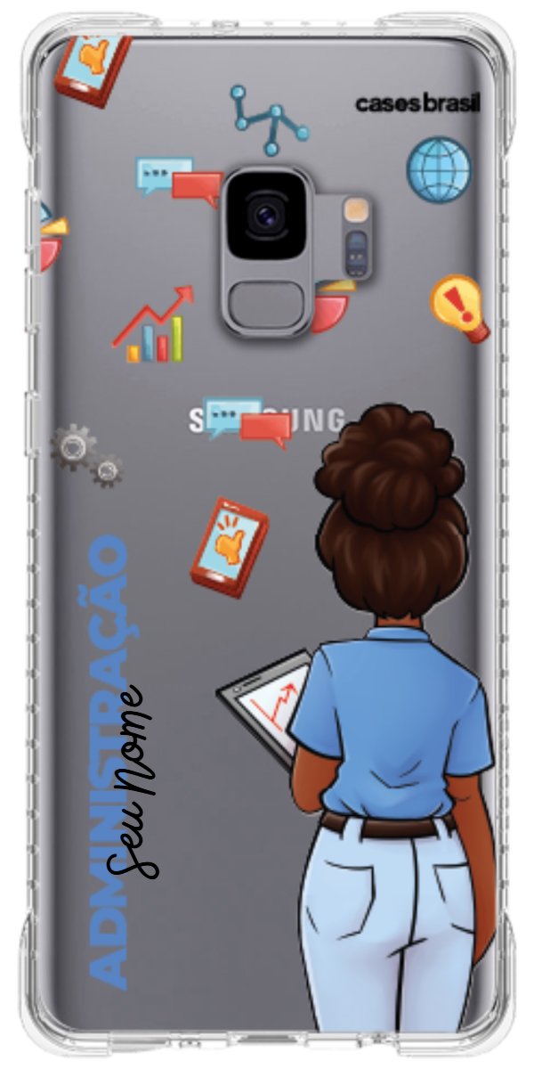 Capinha para Celular Administração - Boneca Profissão