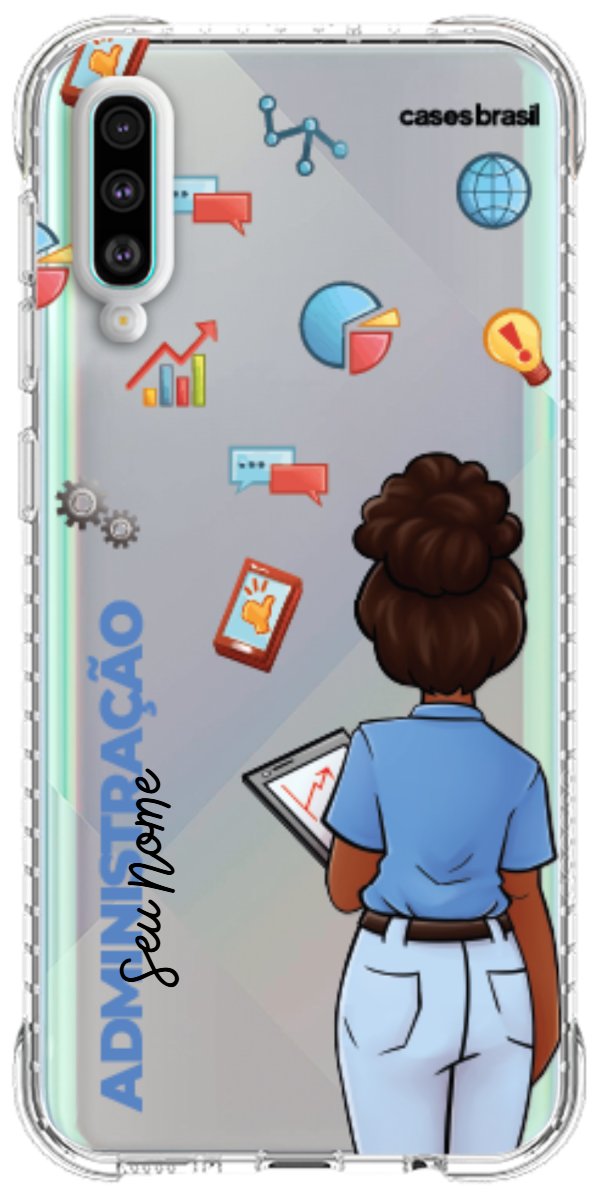 Capinha para Celular Administração - Boneca Profissão