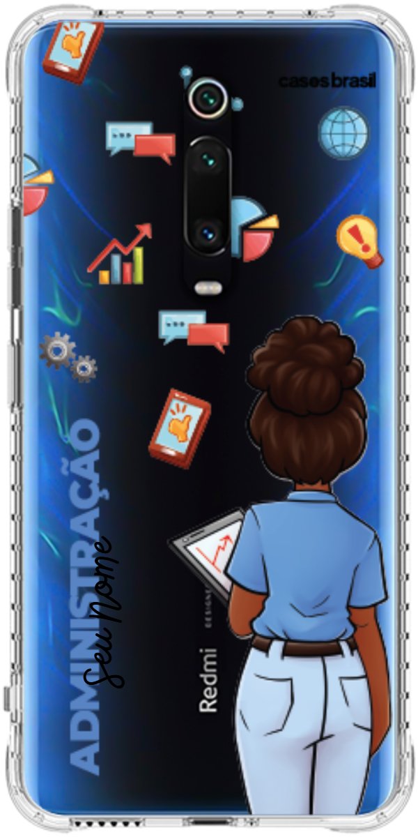 Capinha para Celular Administração - Boneca Profissão