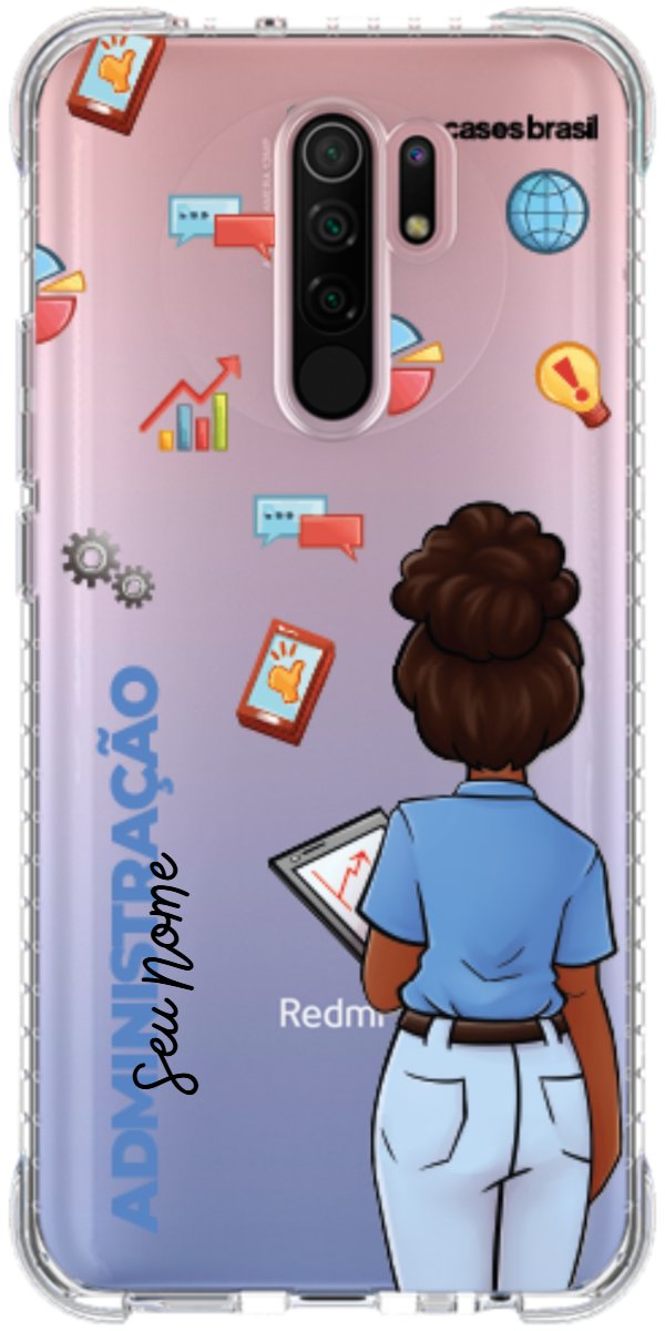 Capinha para Celular Administração - Boneca Profissão