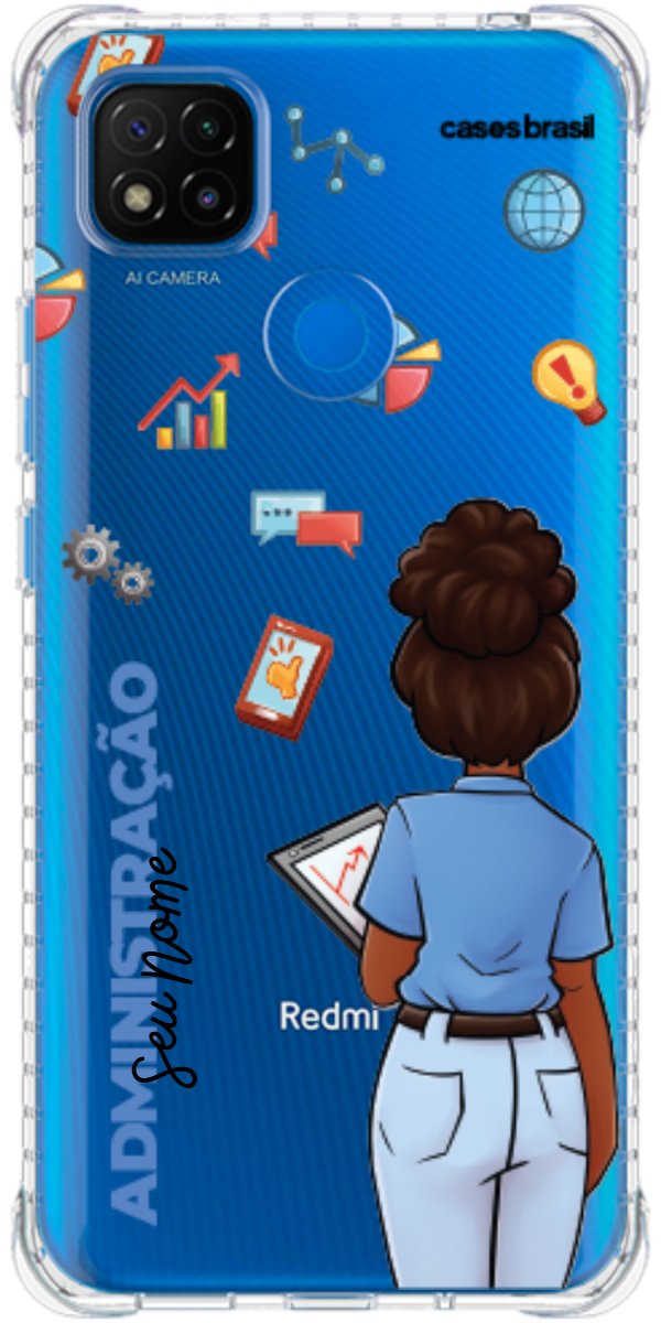 Capinha para Celular Administração - Boneca Profissão