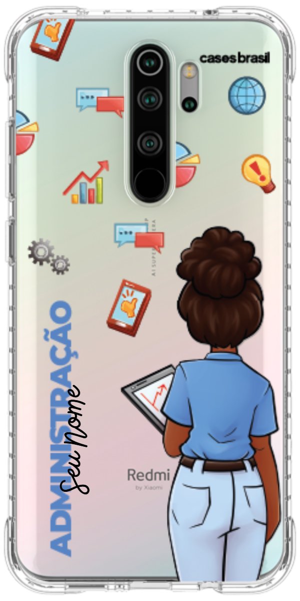 Capinha para Celular Administração - Boneca Profissão