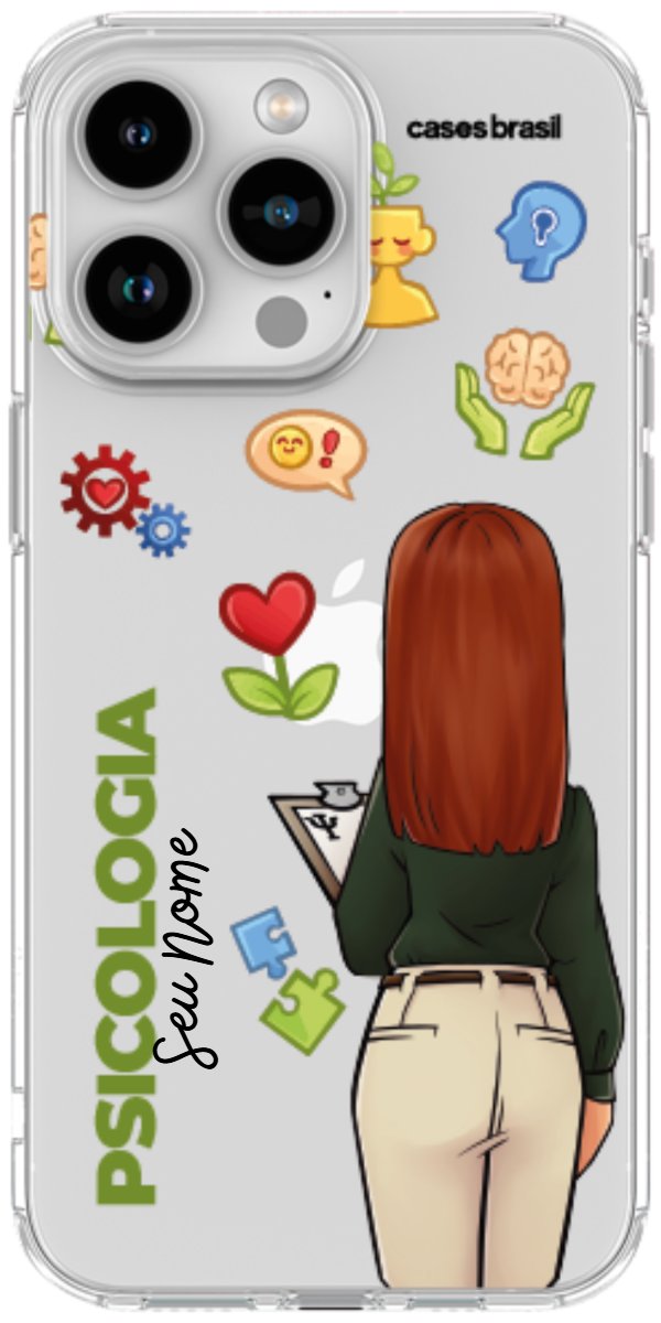 Capinha para Celular Psicologia - Boneca Profissão