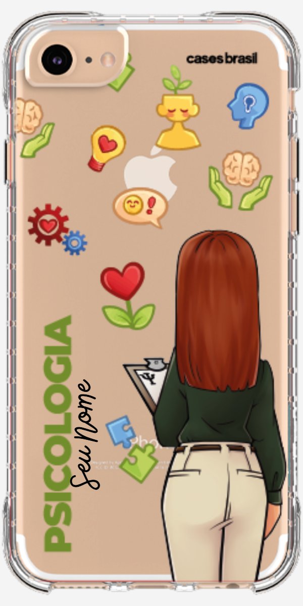 Capinha para Celular Psicologia - Boneca Profissão