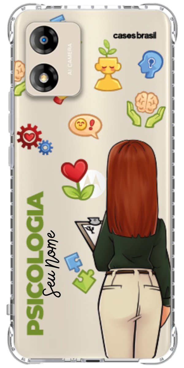 Capinha para Celular Psicologia - Boneca Profissão