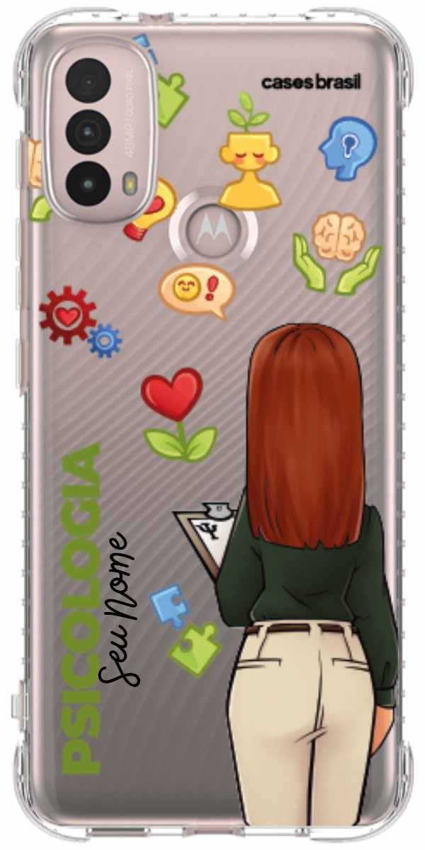 Capinha para Celular Psicologia - Boneca Profissão
