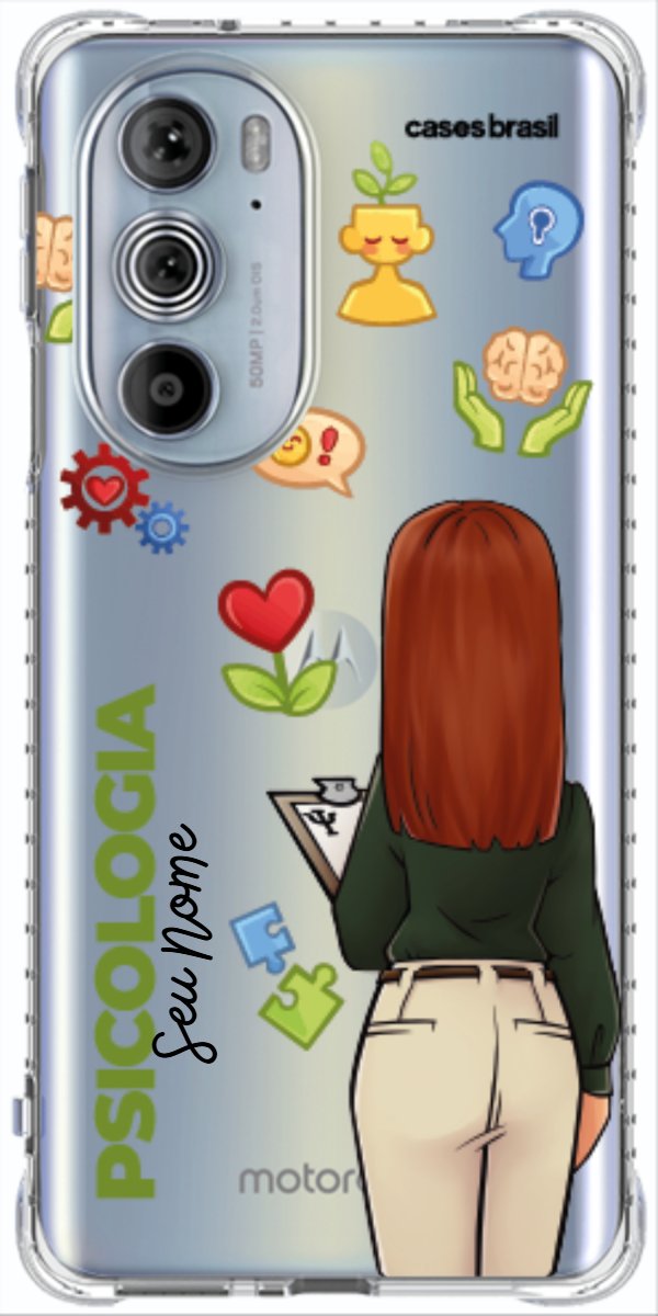 Capinha para Celular Psicologia - Boneca Profissão