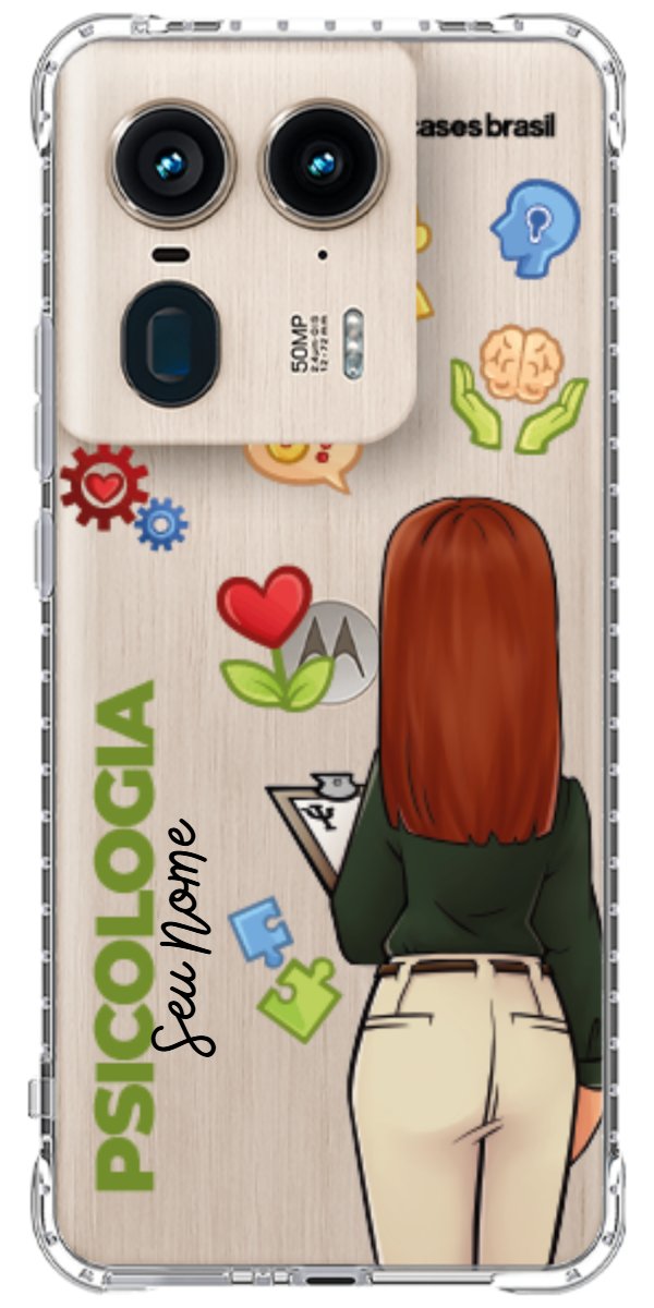 Capinha para Celular Psicologia - Boneca Profissão