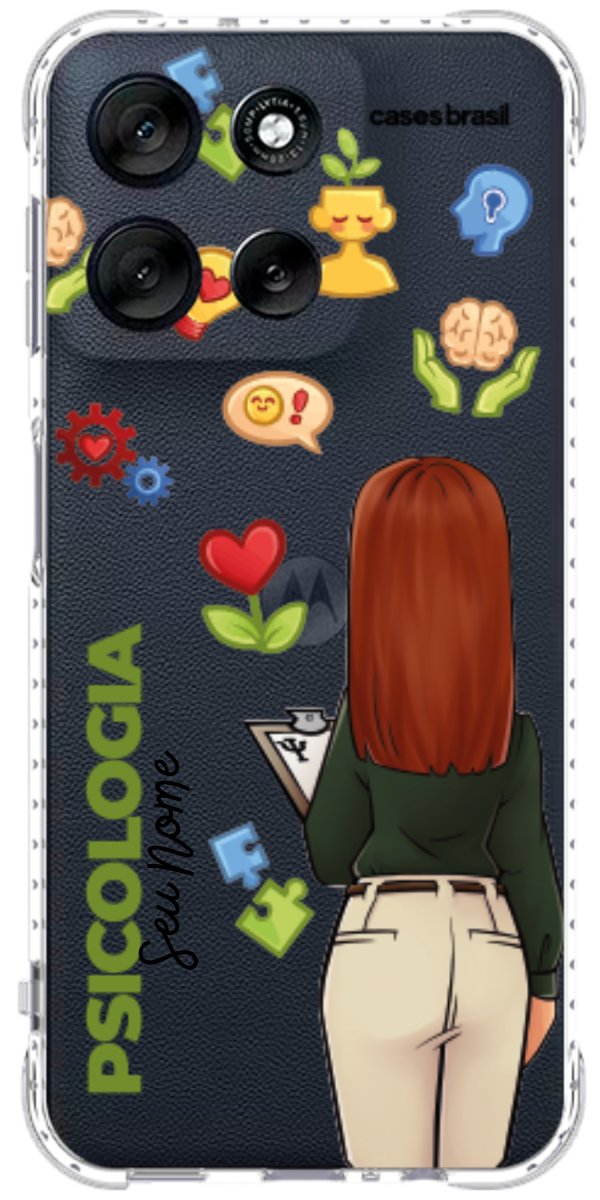 Capinha para Celular Psicologia - Boneca Profissão