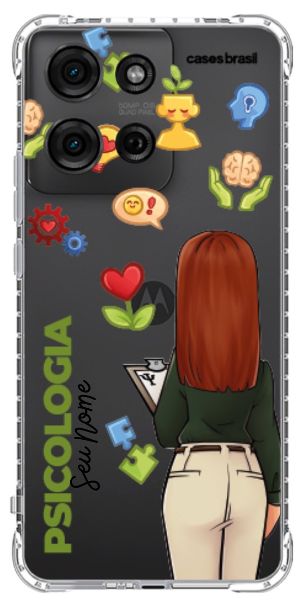 Capinha para Celular Psicologia - Boneca Profissão