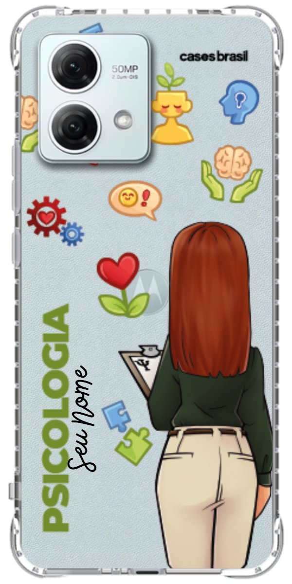 Capinha para Celular Psicologia - Boneca Profissão