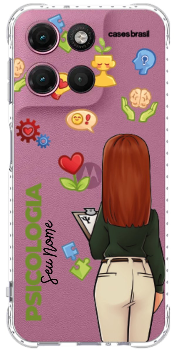 Capinha para Celular Psicologia - Boneca Profissão