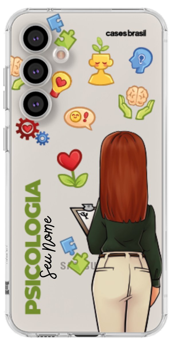 Capinha para Celular Psicologia - Boneca Profissão